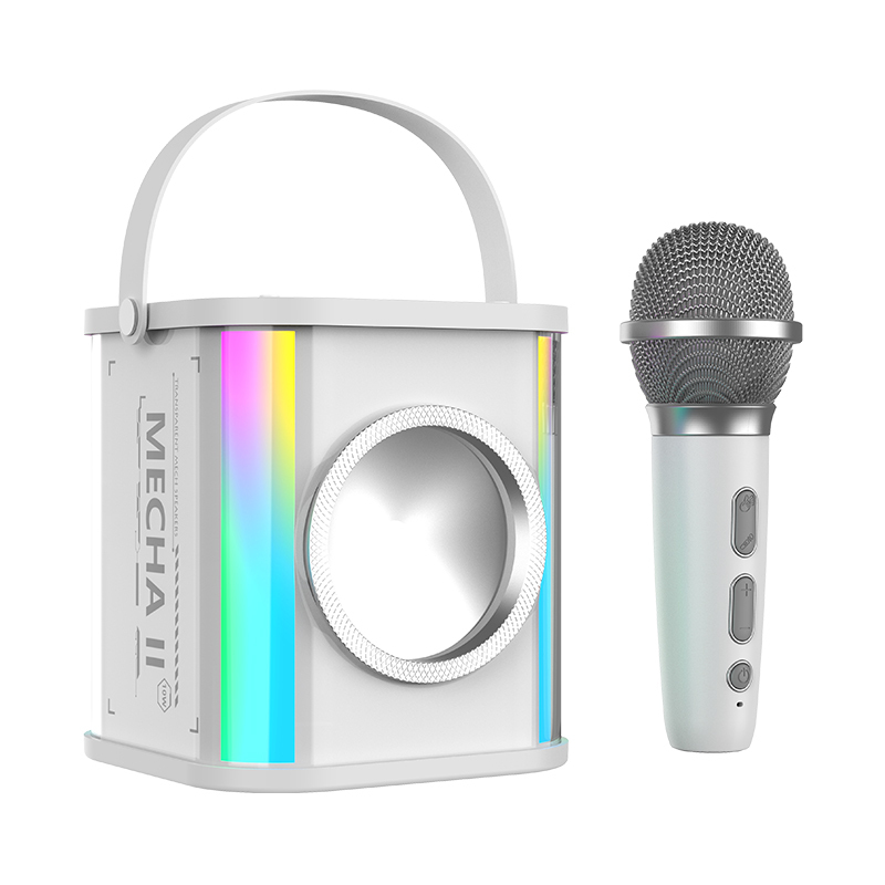 Mini k song audio system with high sound quality double mic singing super long endurance portable portable