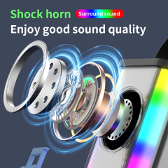 Mini k song audio system with high sound quality double mic singing super long endurance portable portable