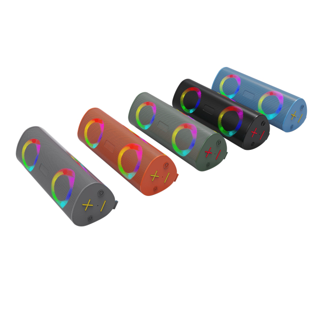 Portable color heavy bass speaker can be inserted into the truck Bluetooth speaker