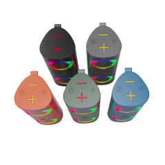 Portable color heavy bass speaker can be inserted into the truck Bluetooth speaker