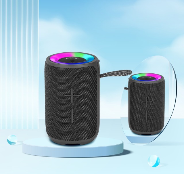 New wireless speaker TWS stereo outdoor portable sports headphones wireless speaker