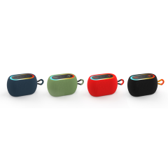 Wireless Bluetooth speaker high volume heavy subwoofer with LED night light desktop sound ring