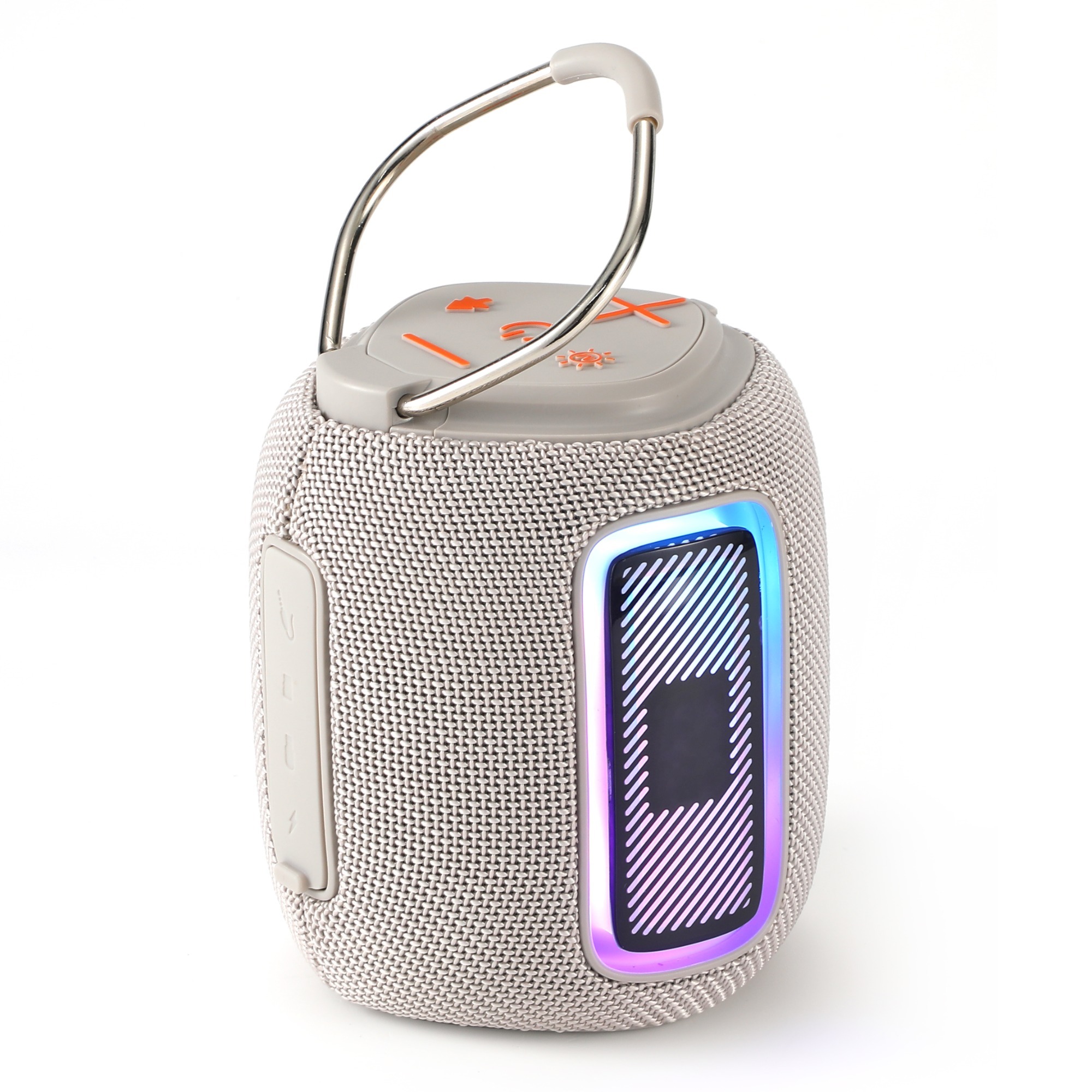 Outdoor Bluetooth speaker small gun heavy bass portable cloth card wireless speaker