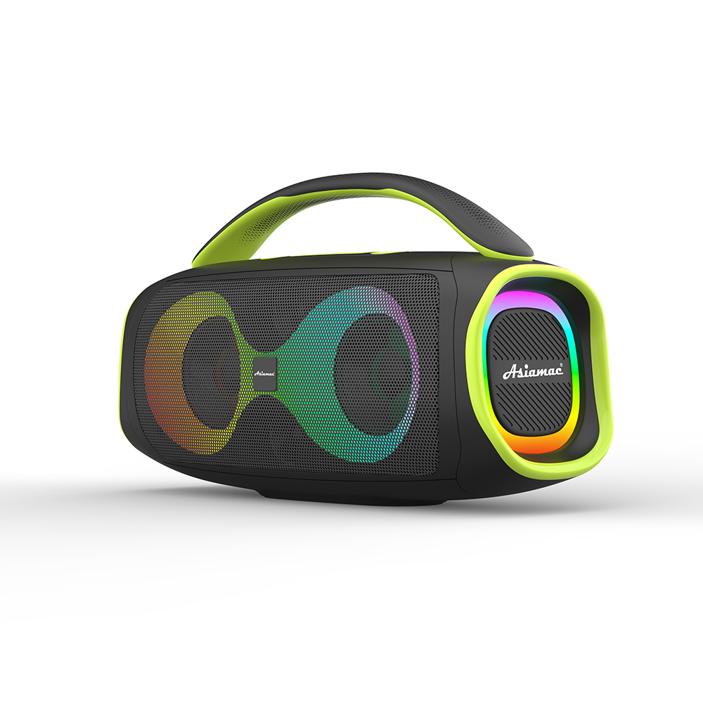 New high-power Bluetooth speaker, outdoor portable, high-volume subwoofer, karaoke Bluetooth speaker