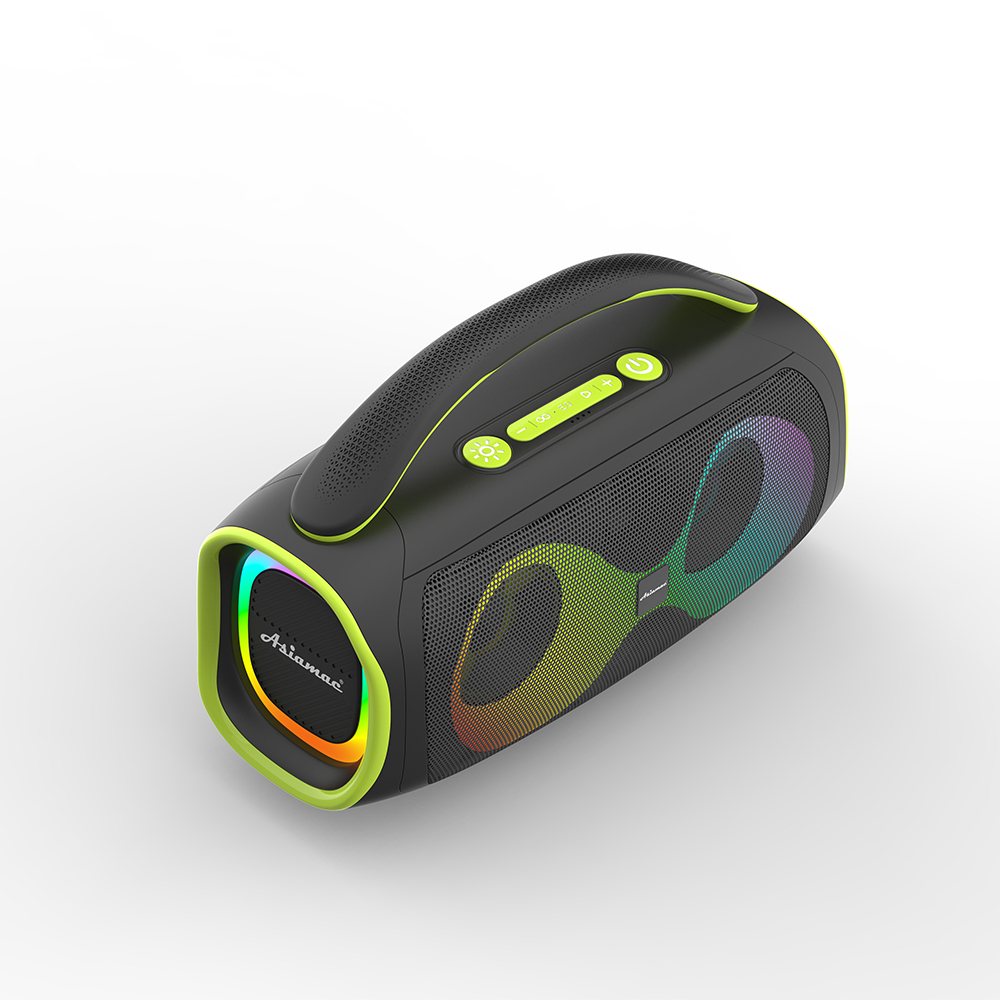 New high-power Bluetooth speaker, outdoor portable, high-volume subwoofer, karaoke Bluetooth speaker