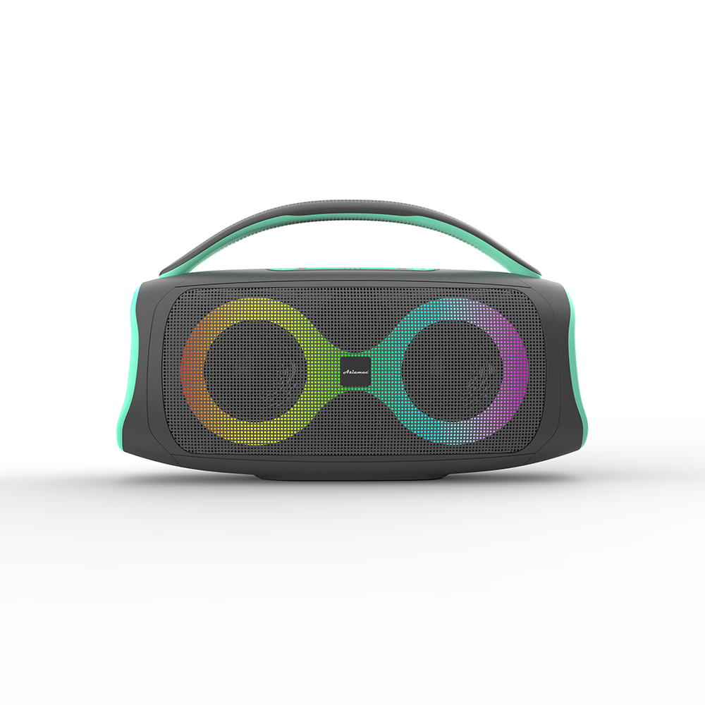 New high-power Bluetooth speaker, outdoor portable, high-volume subwoofer, karaoke Bluetooth speaker