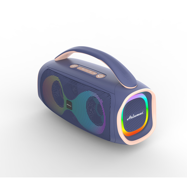 New high-power Bluetooth speaker, outdoor portable, high-volume subwoofer, karaoke Bluetooth speaker
