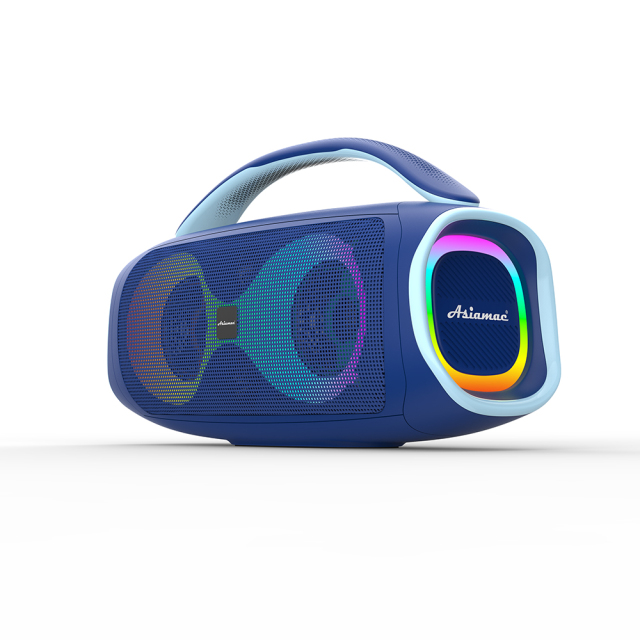 New high-power Bluetooth speaker, outdoor portable, high-volume subwoofer, karaoke Bluetooth speaker