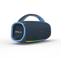 30W RMS Portable Bluetooth Speaker | 6000mAh All-Day Battery | TWS Stereo Pairing & Rugged Design for Outdoor Events