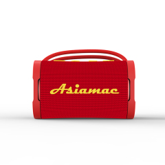 Premium 10W Fabric Bluetooth Speaker with Dual Passive Radiators, Dynamic RGB Sync, and TWS Stereo Capability