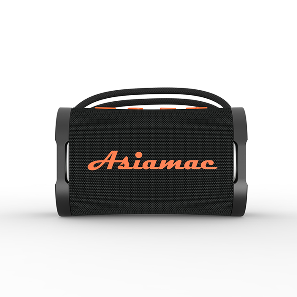 Premium 10W Fabric Bluetooth Speaker with Dual Passive Radiators, Dynamic RGB Sync, and TWS Stereo Capability