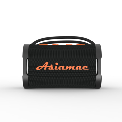 Premium 10W Fabric Bluetooth Speaker with Dual Passive Radiators, Dynamic RGB Sync, and TWS Stereo Capability