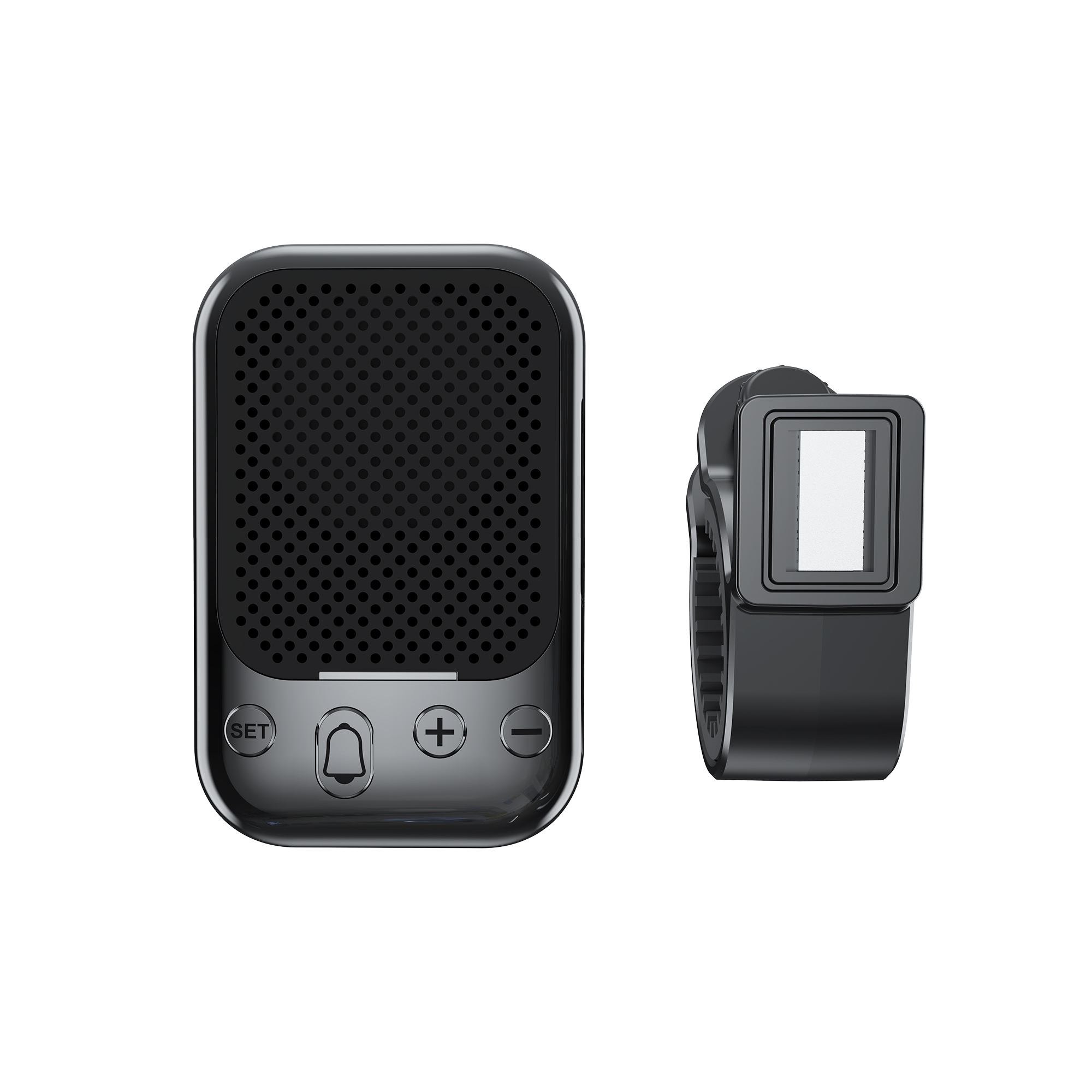 Portable outdoor Bluetooth mini speaker with magnetic clip and large volume subwoofer
