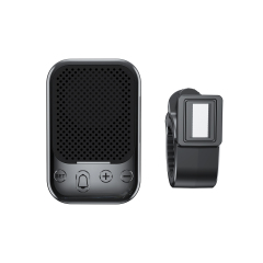 Portable outdoor Bluetooth mini speaker with magnetic clip and large volume subwoofer