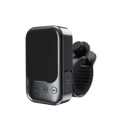 Portable outdoor Bluetooth mini speaker with magnetic clip and large volume subwoofer