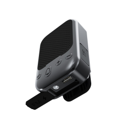Portable outdoor Bluetooth mini speaker with magnetic clip and large volume subwoofer
