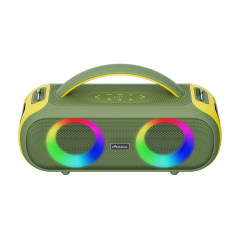 Outdoor high-power Bluetooth speaker for home party use and entertainment.