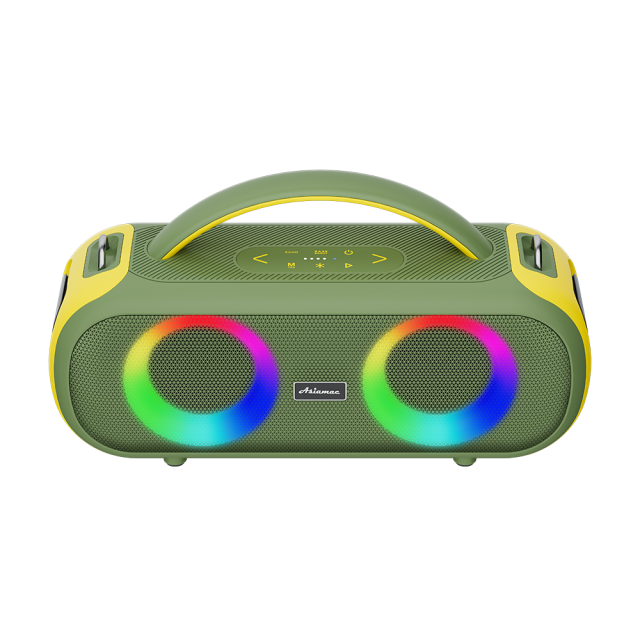 Outdoor high-power Bluetooth speaker for home party use and entertainment.
