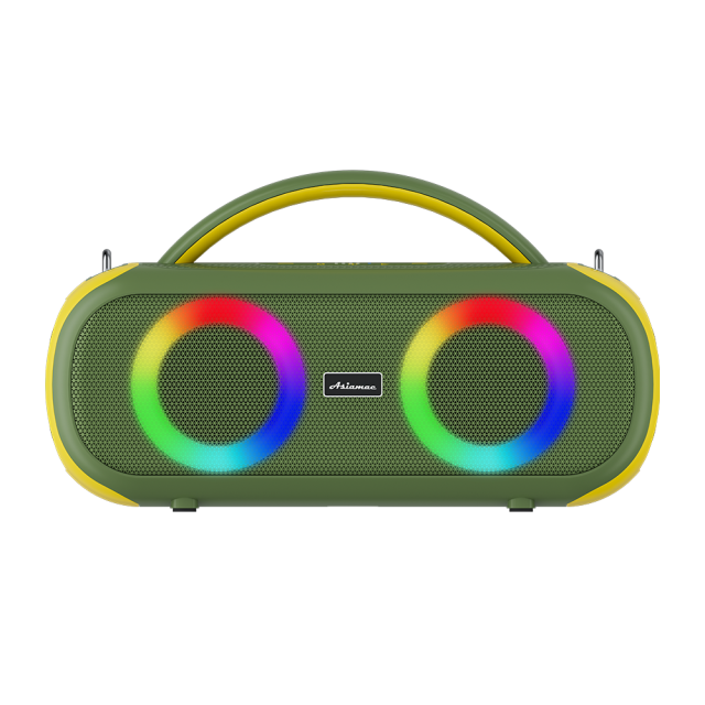 Outdoor high-power Bluetooth speaker for home party use and entertainment.