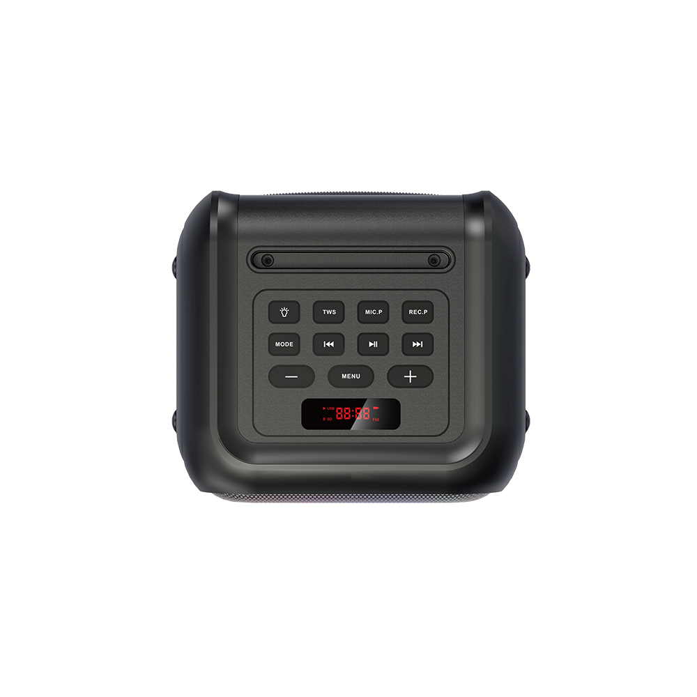 Rechargeable battery Bluetooth speaker for outdoor use with high volume, portable karaoke subwoofer speaker