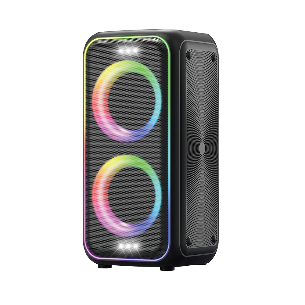 Rechargeable battery Bluetooth speaker for outdoor use with high volume, portable karaoke subwoofer speaker