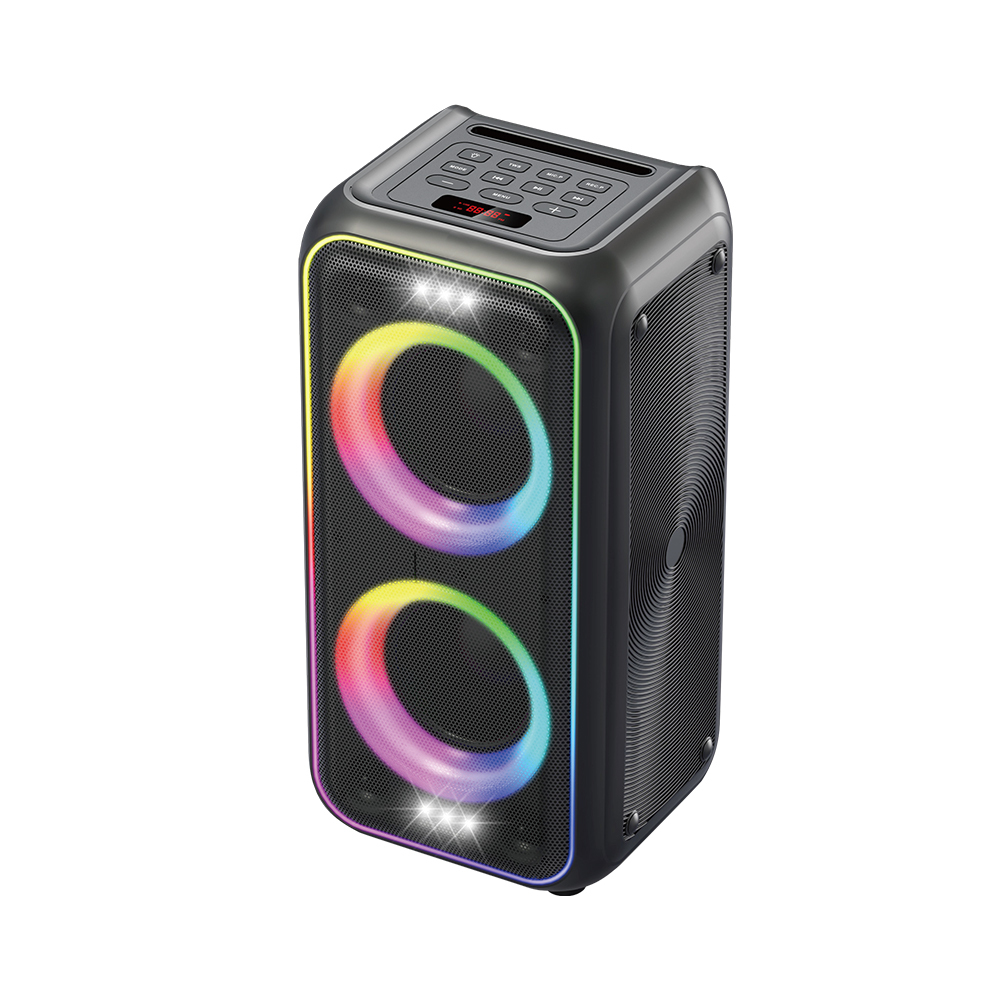 Rechargeable battery Bluetooth speaker for outdoor use with high volume, portable karaoke subwoofer speaker