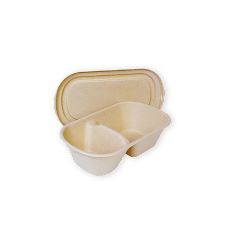 1000ML 2-Compartment Bento Box