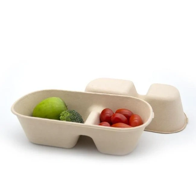 1000ML 2-Compartment Bento Box