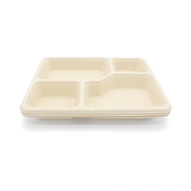 700ML 4-Compartment Tray
