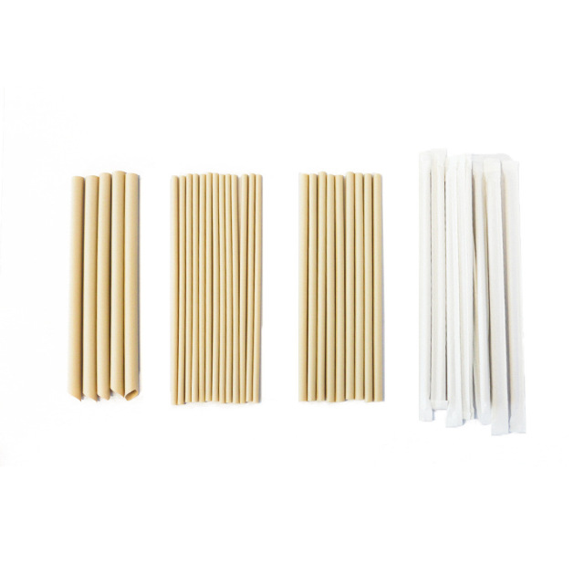 Bamboo Fiber Straw - Flat