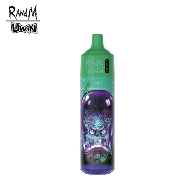 UWin RandM Tornado Beat 35000 Puffs Vape featuring flavor blueberry on ice