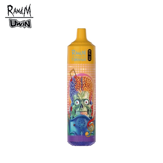 UWin RandM Tornado Beat 35000 Puffs Vape featuring flavor summer peach ice