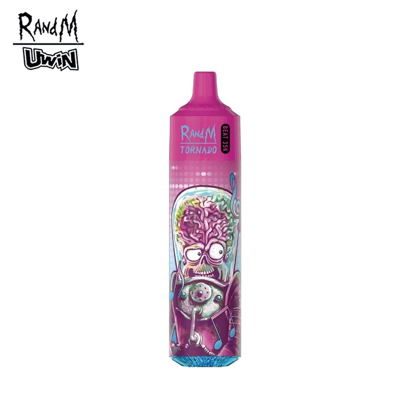UWin RandM Tornado Beat 35000 Puffs Vape featuring flavor cherry ice