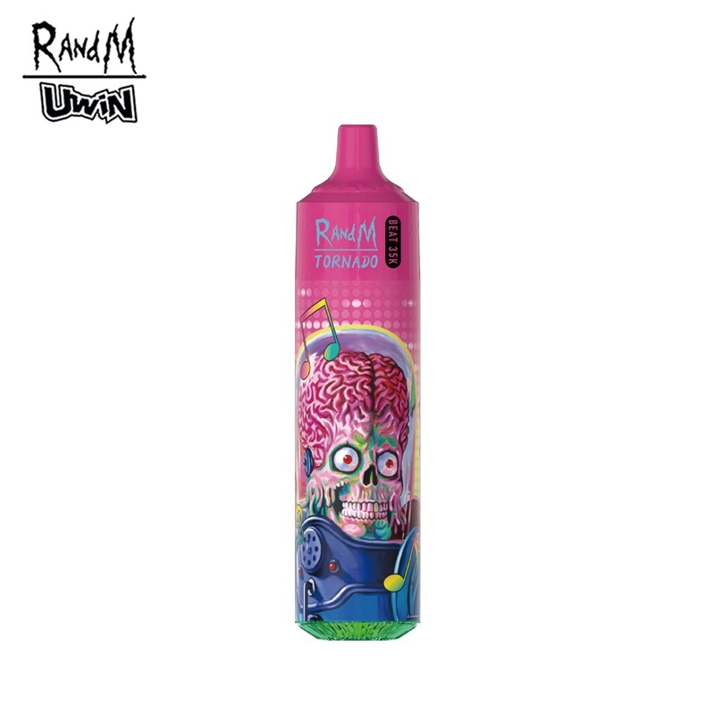 UWin RandM Tornado Beat 35000 Puffs Vape featuring flavor blueberry raspberry