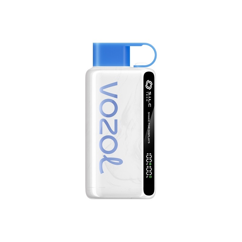 Vozol Star 12000 Puffs 50mg Vape shown in flavor blue razz ice