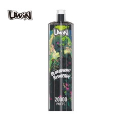 UWin Shisha Crystal 20000 Puffs Vape in flavor blueberry raspberry
