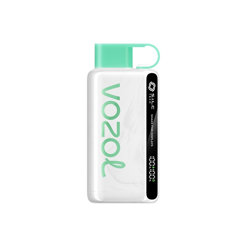 Vozol Star 12000 Puffs 50mg Vape shown in flavor cool mint