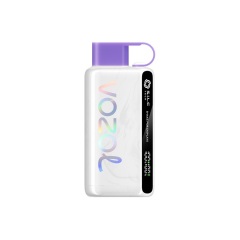 Vozol Star 12000 Puffs 50mg Vape shown in flavor grape ice