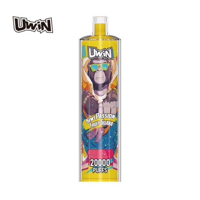 UWin Shisha Crystal 20000 Puffs Vape in flavor kiwi passion fruit guava