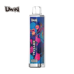UWin Crystal 10000 Puffs Vape showing the vape in flavor miami mint