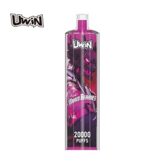 UWin Shisha Crystal 20000 Puffs Vape in flavor mixed berries