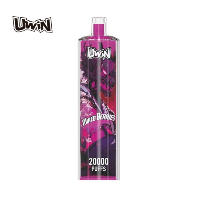UWin Shisha Crystal 20000 Puffs Vape in flavor mixed berries