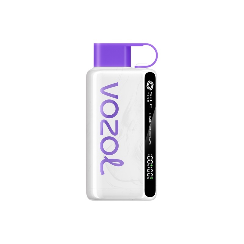 Vozol Star 12000 Puffs 50mg Vape shown in flavor mixed berries