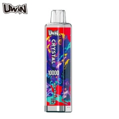 UWin Crystal 10000 Puffs Vape showing the vape in flavor watermelon ice