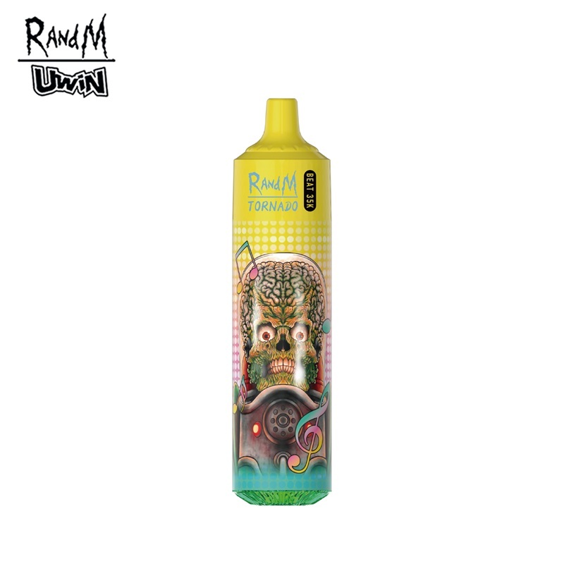 UWin RandM Tornado Beat 35000 Puffs Vape featuring flavor kiwi passion fruit guava