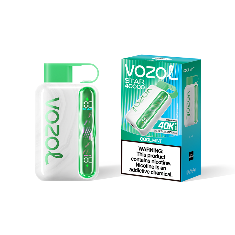 Vozol Star 40000 Puffs Vape in flavor cool mint