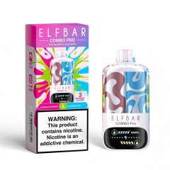Elfbar COMBO Pro 30000 Puffs Vape in flavor, jasmine raspberry and blueberry ice