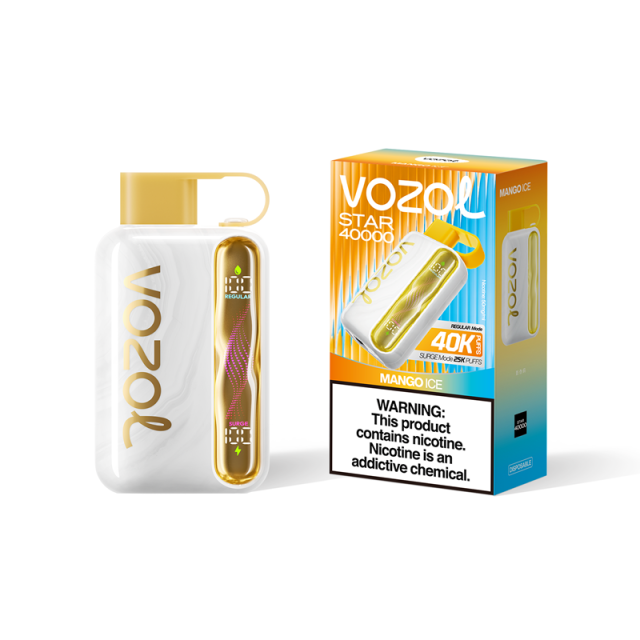 Vozol Star 40000 Puffs Vape in flavor mango ice