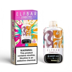 Elfbar COMBO Pro 30000 Puffs Vape in flavor, peach and triple mango