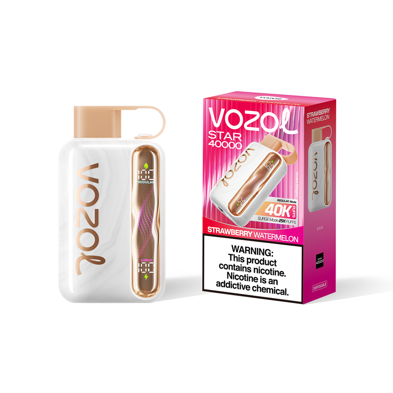 Vozol Star 40000 Puffs Vape in flavor strawberry watermelon